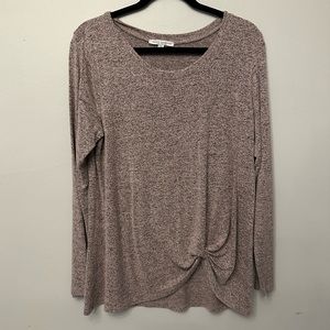 Extra Soft Long Sleeve - Green Envelope Shirt - Size Large